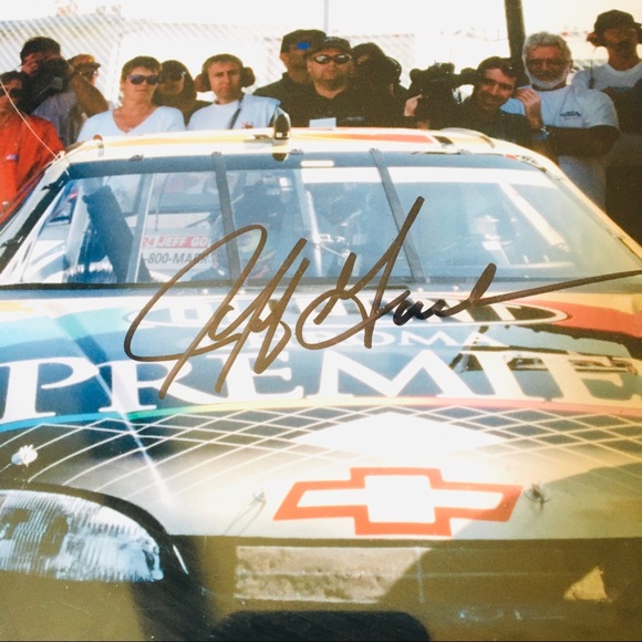 NASCAR Jeff Gordon signed plaque and shirt set - Picture 5 of 5